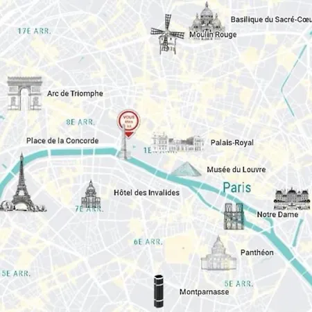 Apartamento Atelier Des Shadoks París